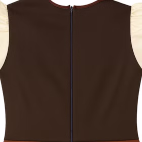 Mittelalter Kostüm Magd Hedwig Kleid mit Haube für Damen Gr. 38-44 Mittelalterfest historische Verkleidung Fasching Karneval Mottoparty Detailansicht Oberteil des Kleides mit Reißverschluss von Hinten
