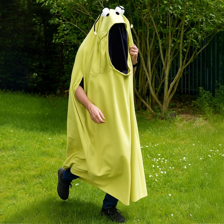 Monster Kostüm Yoko Creme Weiß für Erwachsene von Vorne