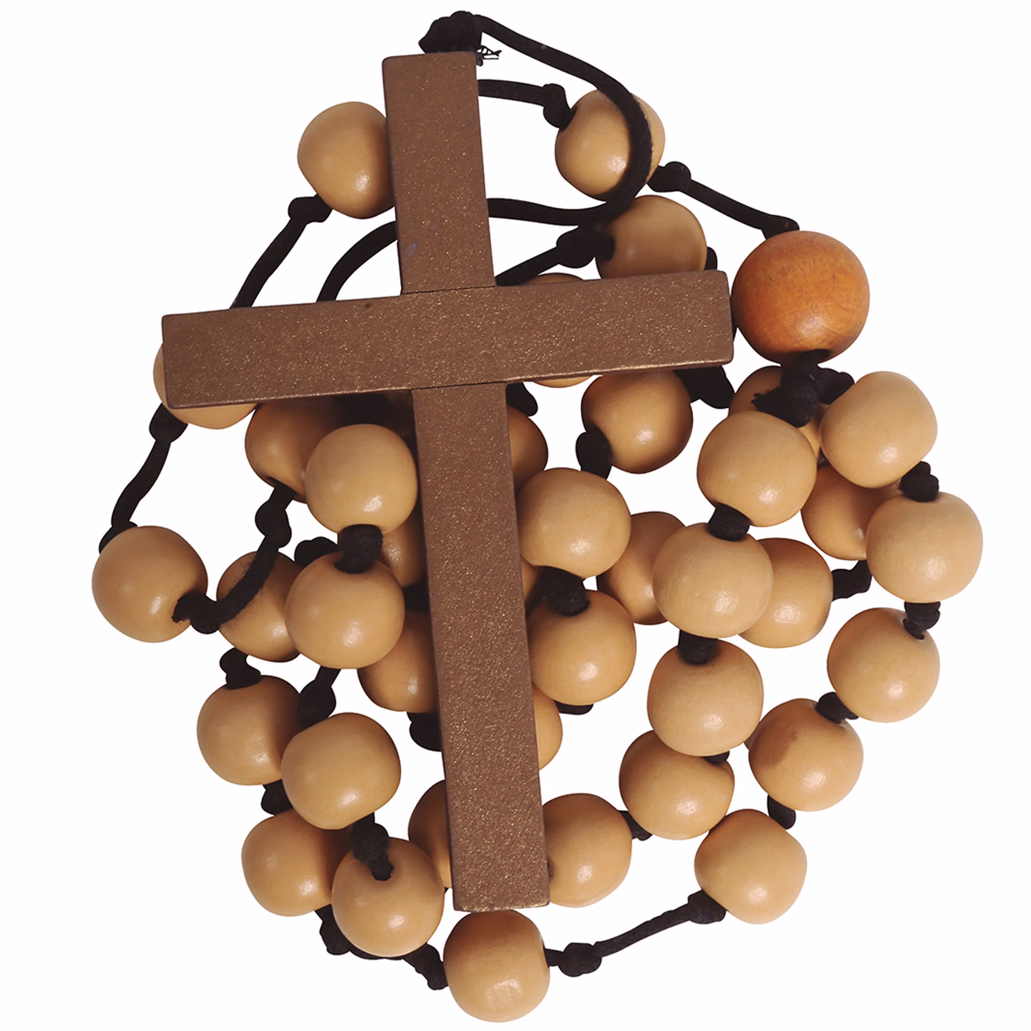 XXL Rosenkranz aus Holz