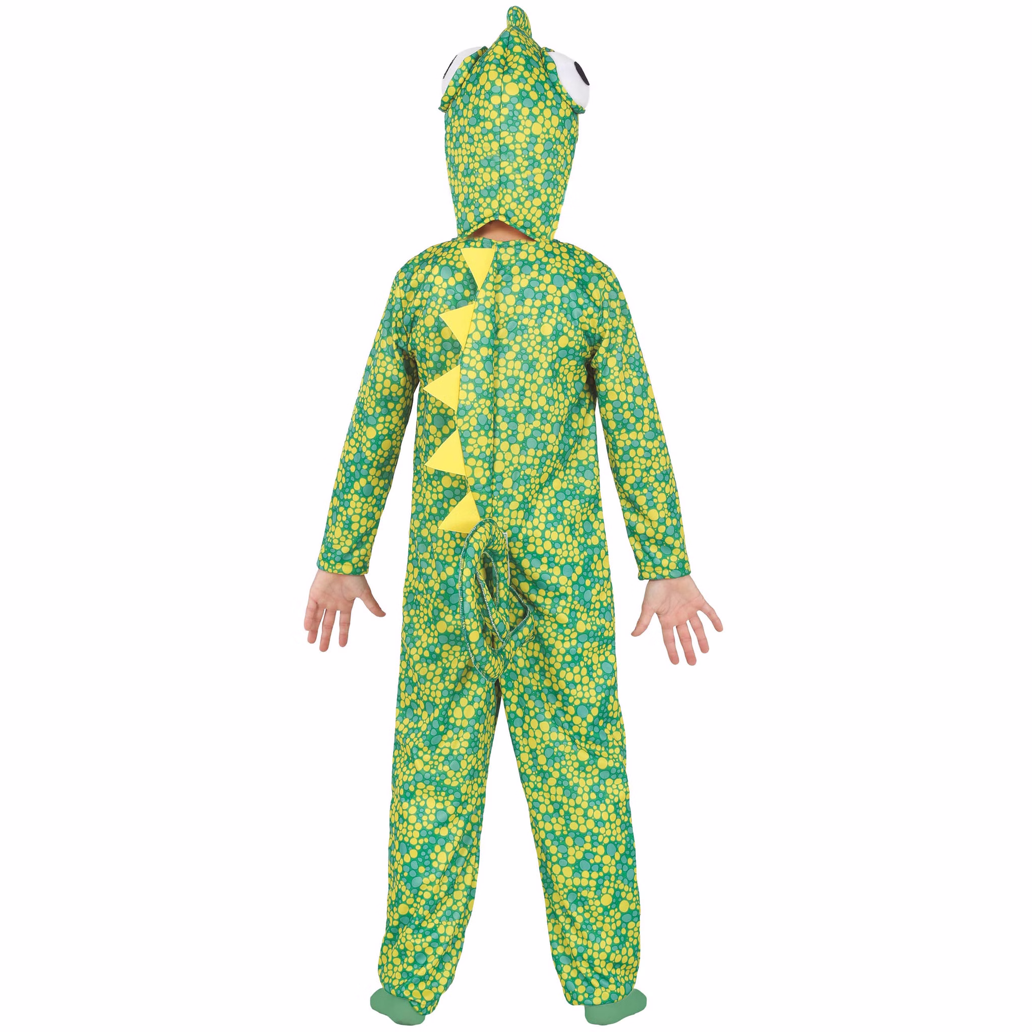 Chamäleon Kostüm Conrad Tarnikus für Kinder 5-12 Jahre Grün Tierkostüm Dschungel Fasching Karneval Kinderfasching Mottoparty Chamäleon Kostüm Conrad Tarnikus für Kinder von Hinten