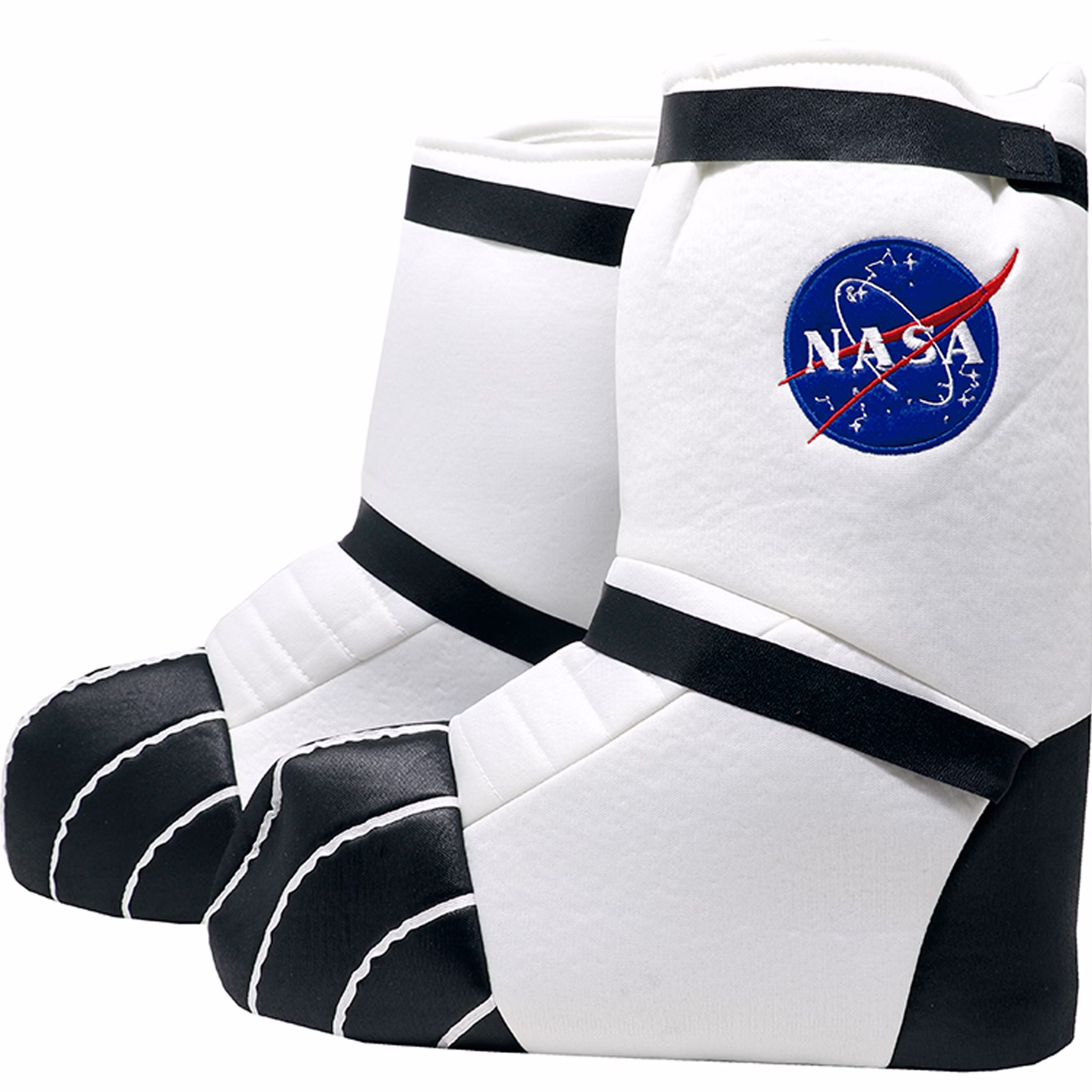 Weltraum Astronautenschuhe Weiß Space Stiefelstulpen für Erwachsene Astronaut Raumfahrer Kostüm-Zubehör Galaxie Fasching Karneval Mottoparty 15556-Weltraum-Astronautenschuhe-Weiss-Space-Stiefelstulpen-fuer-Erwachsene_1.jpg