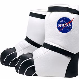 Weltraum Astronautenschuhe Weiß Space Stiefelstulpen für Erwachsene Astronaut Raumfahrer Kostüm-Zubehör Galaxie Fasching Karneval Mottoparty 15556-Weltraum-Astronautenschuhe-Weiss-Space-Stiefelstulpen-fuer-Erwachsene_1.jpg