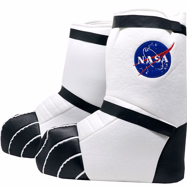 Weltraum Astronautenschuhe Weiß Space Stiefelstulpen für Erwachsene Astronaut Raumfahrer Kostüm-Zubehör Galaxie Fasching Karneval Mottoparty 15556-Weltraum-Astronautenschuhe-Weiss-Space-Stiefelstulpen-fuer-Erwachsene_1.jpg