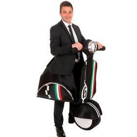 Vespa Kostüm La Dolce Vita Rollerfahrer Italo für Herren
