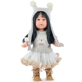 Puppe Sia Misaki mit Hinweisen zum Hersteller, 6-teiliger Bekleidung und Kreatives Spielen
