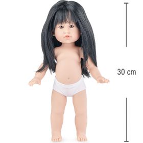 Puppe Sia Misaki mit Hinweisen zum Hersteller, 6-teiliger Bekleidung und Kreatives Spielen