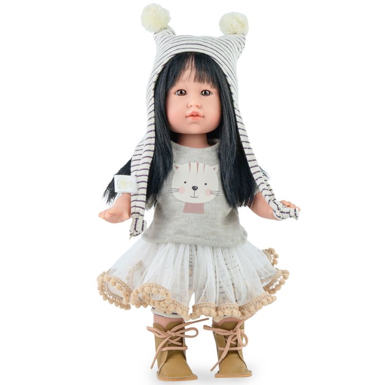 Puppe Sia Misaki mit Hinweisen zum Hersteller, 6-teiliger Bekleidung und Kreatives Spielen