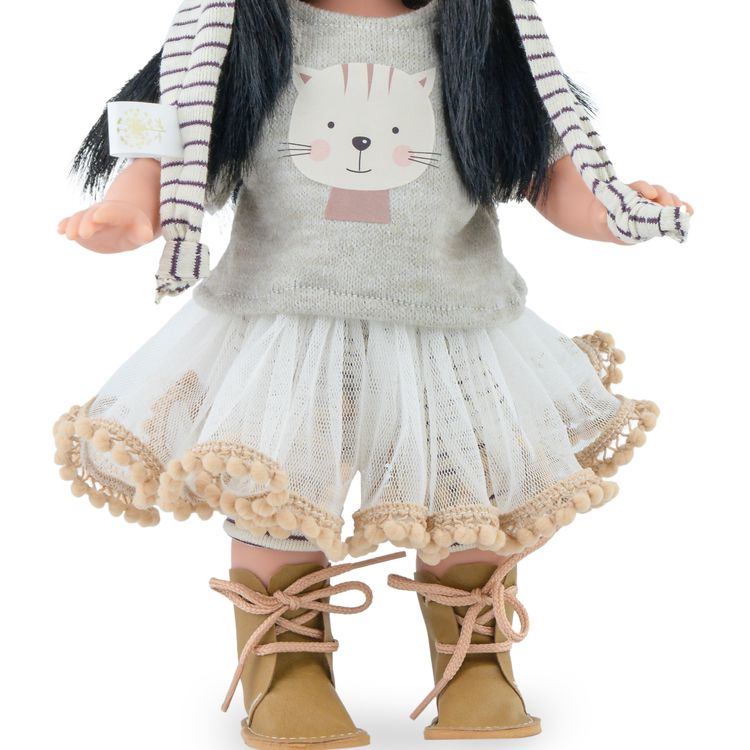 Puppe Sia Misaki mit Hinweisen zum Hersteller, 6-teiliger Bekleidung und Kreatives Spielen