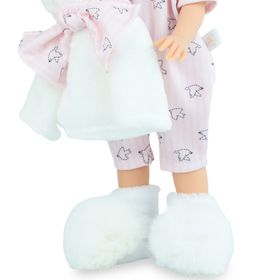 Puppe Anna mit Hinweisen zum Hersteller, 6-teiliger Bekleidung und Kreatives Spielen