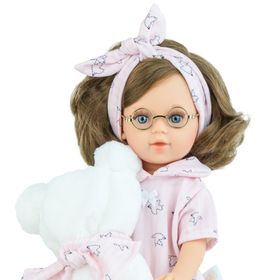 Puppe Anna mit Hinweisen zum Hersteller, 6-teiliger Bekleidung und Kreatives Spielen