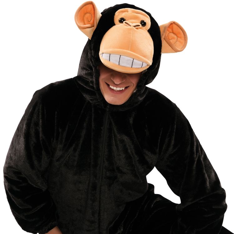 Affen Kostüm Schimpanse Charly für Erwachsene Affen Kostüm Schimpanse Charly für Erwachsene von Vorne