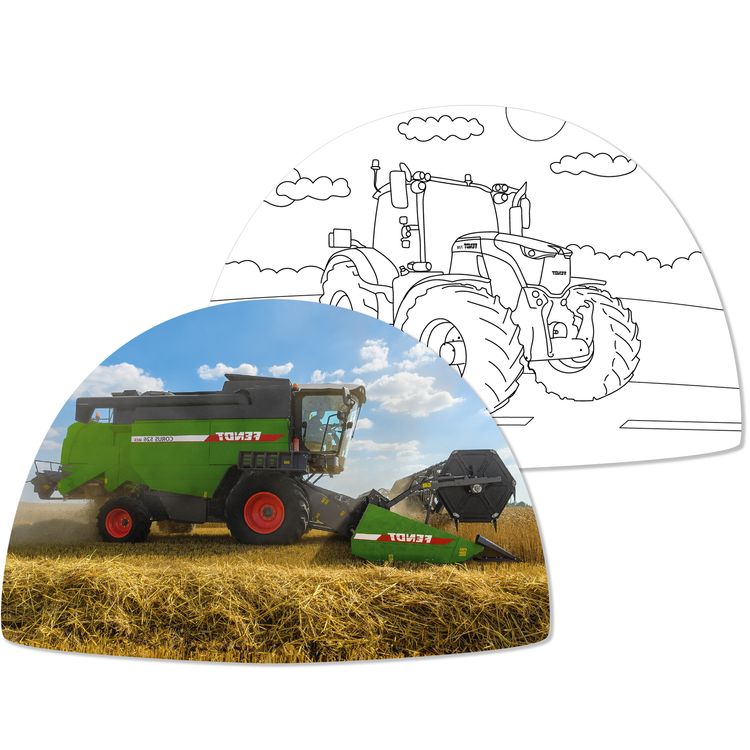 Fendt Traktor Party-Set Landmaschine Party-Deko für Kinder bestehend aus 65 Teilen