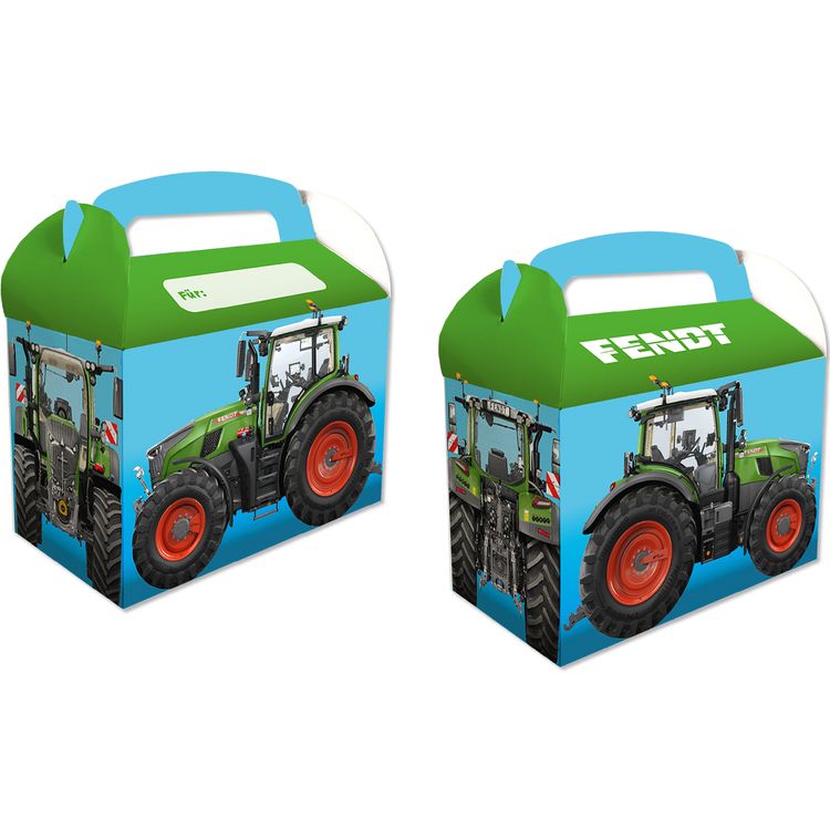 Fendt Traktor Party-Set Landmaschine Party-Deko für Kinder bestehend aus 65 Teilen