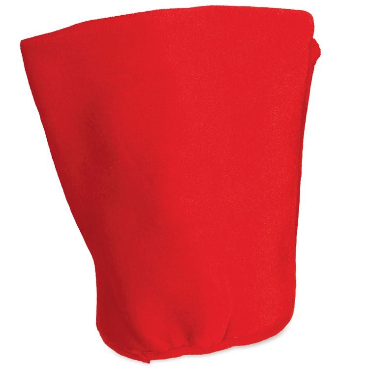 Pommes Mütze Pommes Frites Hut KW 58 cm für Erwachsene Rote Pommes-Mütze mit gelben Stoffpommes und aufgenähten Kulleraugen als lustige Kopfbedeckung.