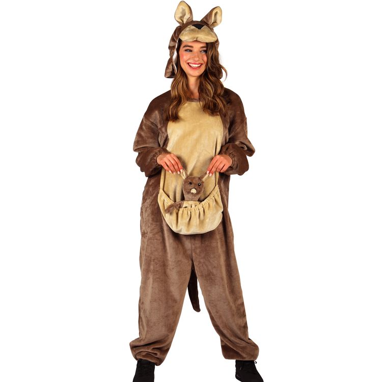 Känguru Kostüm australisches Beuteltier Boomer für Erwachsene