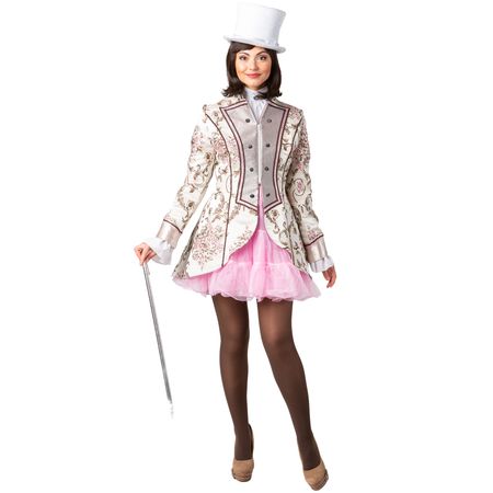 Garde Jacke Venezia Beige Brokatjacke mit Knöpfen für Damen