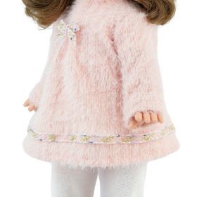 Spielpuppe Stella 42 cm mit Softbody, langen Haaren, Schlafaugen und 4-teiligem Outfit – kreative Kinderpuppe zum Spielen und Kuscheln.