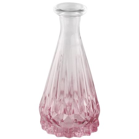 Mini Glasvase Alexandrin Blumenvase 10,7 cm Farbverlauf Rosa Tisch-Deko