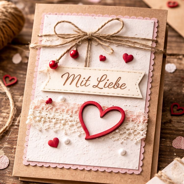 Rote Holzherzen Streudeko im Set (24 Stück), filigrane Herzformen auf weißem Hintergrund.