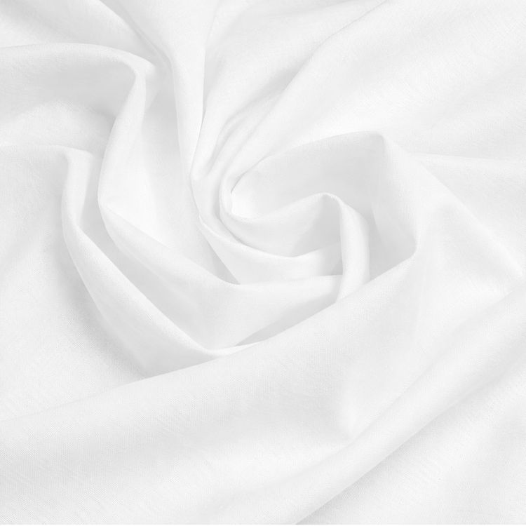 Baumwoll-Tischdecke elfenbein 125 x 240 cm, gewaschen, schlicht, natürliche Tischdeko.