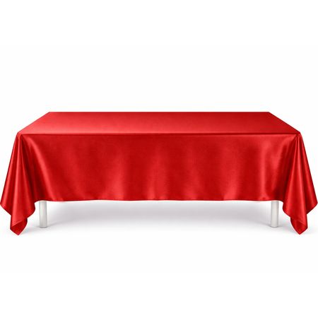 Tischdecke glänzend 150 x 300 cm elegante Tischdeko Hochzeit & Geburtstag