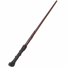 Harry Potter Zauberstab Deluxe Offiziell lizenzierter Harry Potter Deluxe Zauberstab aus Kunststoff mit braunem Schaft und dunkel strukturiertem Griff.