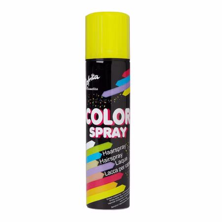 Haarspray gelb 100 ml Sprühdose Strähne färben Kostüm-Zubehör Fasching Karneval Mottoparty Neon-Party Sommer-Festival Halloween Haarspray gelb 100 ml Sprühdose Strähne färben Kostüm-Zubehör Fasching Karneval Mottoparty Neon-Party Sommer-Festival Halloween