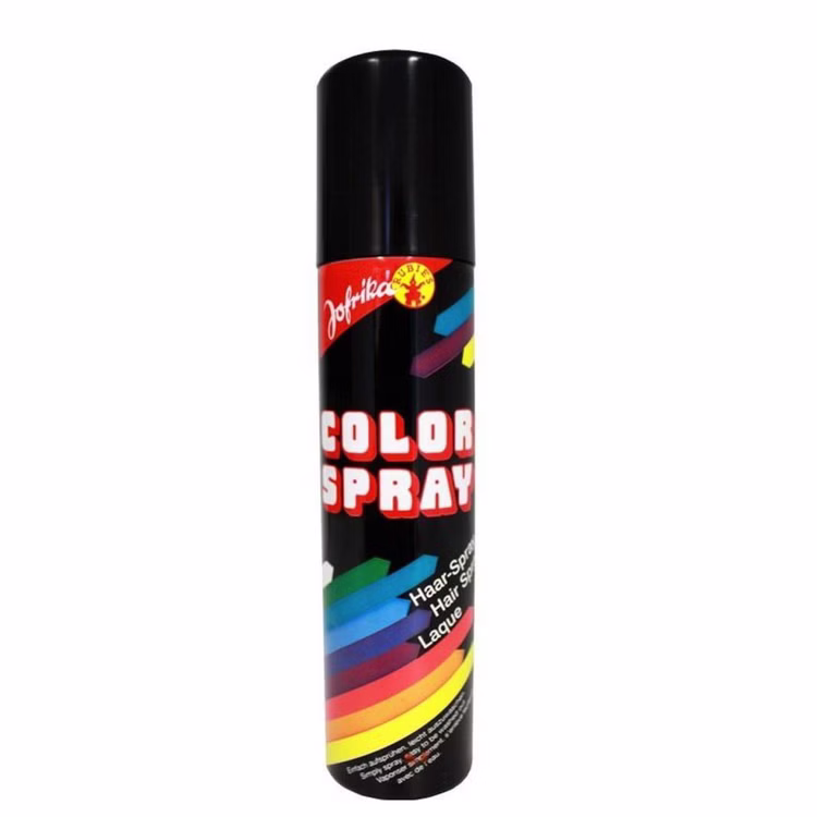 Haarspray schwarz 100 ml Sprühdose Strähne färben Kostüm-Zubehör Fasching Karneval Mottoparty Neon-Party Sommer-Festival Halloween Haarspray schwarz 100 ml Sprühdose Strähne färben Kostüm-Zubehör Fasching Karneval Mottoparty Neon-Party Sommer-Festival Halloween