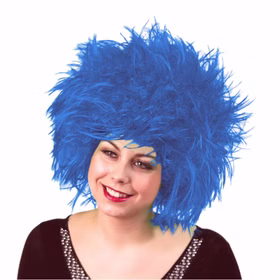 Wuschelkopf Perücke Nina blau für Damen Clown Kostüm-Zubehör Fasching Struwwelpeter freche Göre Fasching Karneval Mottoparty Wuschelkopf Perücke Nina blau für Damen Clown Kostüm-Zubehör Fasching Struwwelpeter freche Göre Fasching Karneval Mottoparty