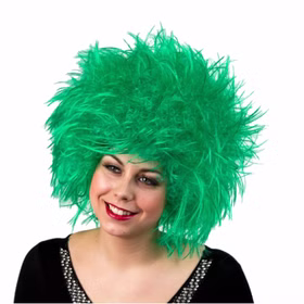 Wuschelkopf Perücke Nina grün für Damen Clown Kostüm-Zubehör Fasching Struwwelpeter freche Göre Fasching Karneval Mottoparty Wuschelkopf Perücke Nina grün für Damen Clown Kostüm-Zubehör Fasching Struwwelpeter freche Göre Fasching Karneval Mottoparty