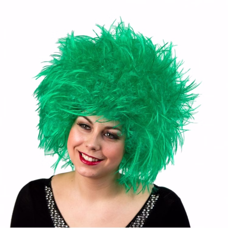 Wuschelkopf Perücke Nina grün für Damen Clown Kostüm-Zubehör Fasching Struwwelpeter freche Göre Fasching Karneval Mottoparty Wuschelkopf Perücke Nina grün für Damen Clown Kostüm-Zubehör Fasching Struwwelpeter freche Göre Fasching Karneval Mottoparty