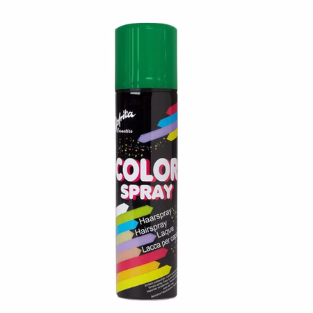 Haarspray grün 100 ml Sprühdose Kostüm-Zubehör Fasching Karneval Mottoparty Neon-Party Halloween Sommer-Festival Haarspray grün 100 ml Sprühdose Kostüm-Zubehör Fasching Karneval Mottoparty Neon-Party Halloween Sommer-Festival