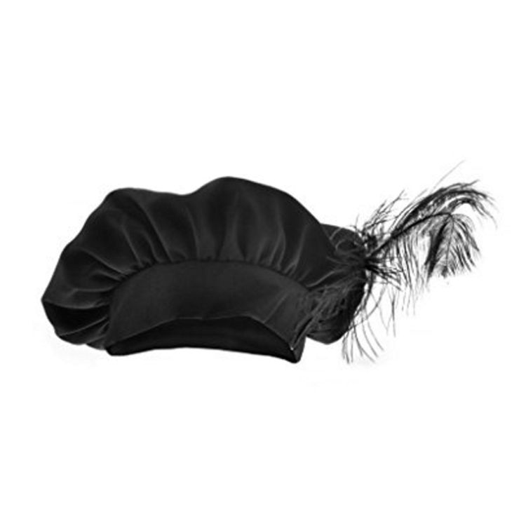 Mittelalter Mütze schwarz Barett KW 59 cm für Herren Mittelalter Mütze schwarz Barett KW 59 cm für Herren Kostüm-Zubehör Fasching Karneval Mottoparty Mittelaltermode Mittelalterfest Ritterfest Accessoire Kopfbedeckung