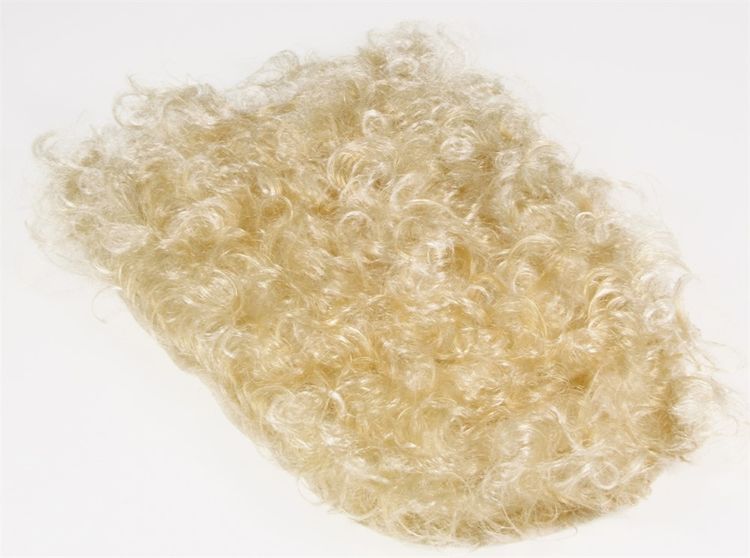 Brusthaar-Toupet blond gelockt 28 x 20 cm Prolet für Herren Brusthaar-Toupet blond gelockt 28 x 20 cm Prolet für Herren JGA Kostüm-Zubehör Fasching Karneval Mottoparty 70er Jahre Party Party-Pimp