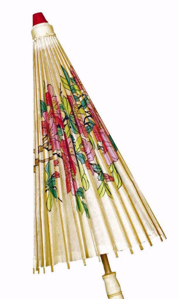 Schirm aus Papier Japan China 86 cm Geisha Papierschirm Kostüm-Zubehör Fasching Karneval Mottoparty Requisite Accessoire Schirm aus Papier Japan China 86 cm Geisha Papierschirm Kostüm-Zubehör Fasching Karneval Mottoparty Requisite Accessoire