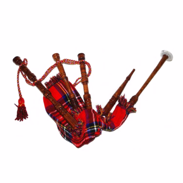 Dudelsack mit Funktion rot-kariert Kostüm-Zubehör aus Holz für Erwachsene Accessoire Schottland Fasching Karneval Mottoparty Spielzeug Dudelsack mit Funktion rot-kariert Kostüm-Zubehör aus Holz für Erwachsene Accessoire Schottland Fasching Karneval Mottoparty Spielzeug