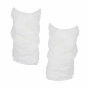 Fellstulpen weiß Plüschstulpen Eskimo für Damen Alaska Inuit Indianer Hippie Steinzeit Kostüm-Zubehör Fasching Hippie Mottoparty Fellstulpen weiß Plüschstulpen Eskimo für Damen Alaska Inuit Indianer Hippie Steinzeit Kostüm-Zubehör Fasching Hippie Mottoparty