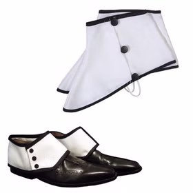 Gamaschen weiß 20er Jahre Kostüm Schuhüberzieher Charleston Stukpen Mafia Boss Kostüm-Zubehör Fasching Karneval Mottoparty 20er Jahre Accessoire Gamaschen weiß 20er Jahre Kostüm Schuhüberzieher Charleston Stukpen Mafia Boss Kostüm-Zubehör Fasching Karneval Mottoparty 20er Jahre Accessoire
