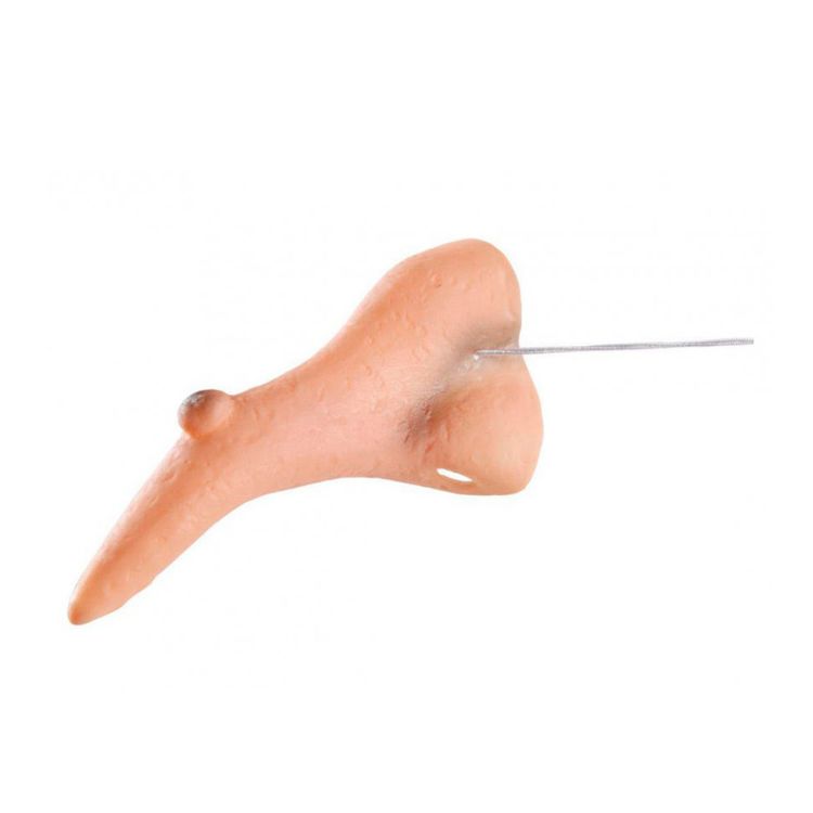 Hexennase mit Warze 9 cm lang Kostüm-Zubehör Hexen Nase Kostüm-Zubehör unisex Kostüm Halloween Fasching Karneval Mottoparty Accessoire
