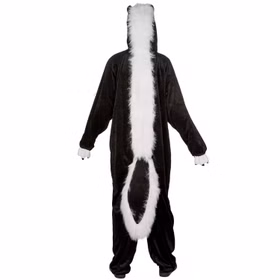 Stinktier Kostüm Skunky für Herren Gr. 54- 58 schwarz weiß Tier Tierkostüm Plüsch Fasching Karneval Mottoparty Stinktier Kostüm Skunky für Herren Gr. 54- 58 schwarz weiß Tier Tierkostüm Plüsch Fasching Karneval Mottoparty