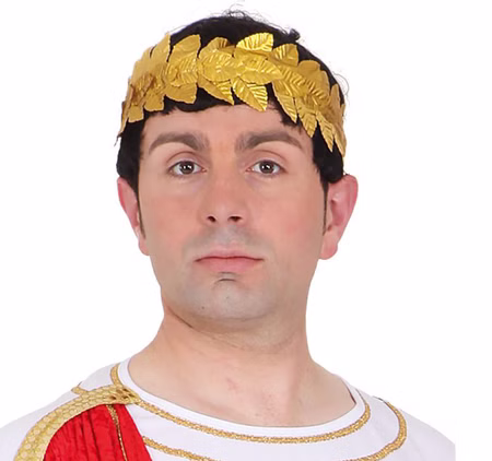 Lorbeerkranz Caesar Siegerkranz Römer Kostüm-Zubehör Accessoire Fasching Karneval Mottoparty Lorbeerkranz Caesar Siegerkranz Römer Kostüm-Zubehör Accessoire Fasching Karneval Mottoparty