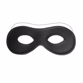 Domino Augenmaske Textilmaske schwarz für Erwachsene Venezia Kostüm-Zubehör Fasching Karneval Mottoparty Venezia Bankräuber Accessoire Domino Augenmaske Textilmaske schwarz für Erwachsene Venezia Kostüm-Zubehör Fasching Karneval Mottoparty Venezia Bankräuber Accessoire