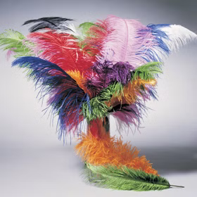 Straußenfeder gelb 35-40 cm Kostüm-Zubehör Fasching Karneval Mottoparty Bastelbedarf DIY Straußenfeder gelb 35-40 cm Kostüm-Zubehör Fasching Karneval Mottoparty Bastelbedarf DIY