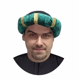 Turban Grün Aladin Mütze Morgenland Kostüm Orient Turban Grün Aladin Mütze Morgenland Kostüm Orient