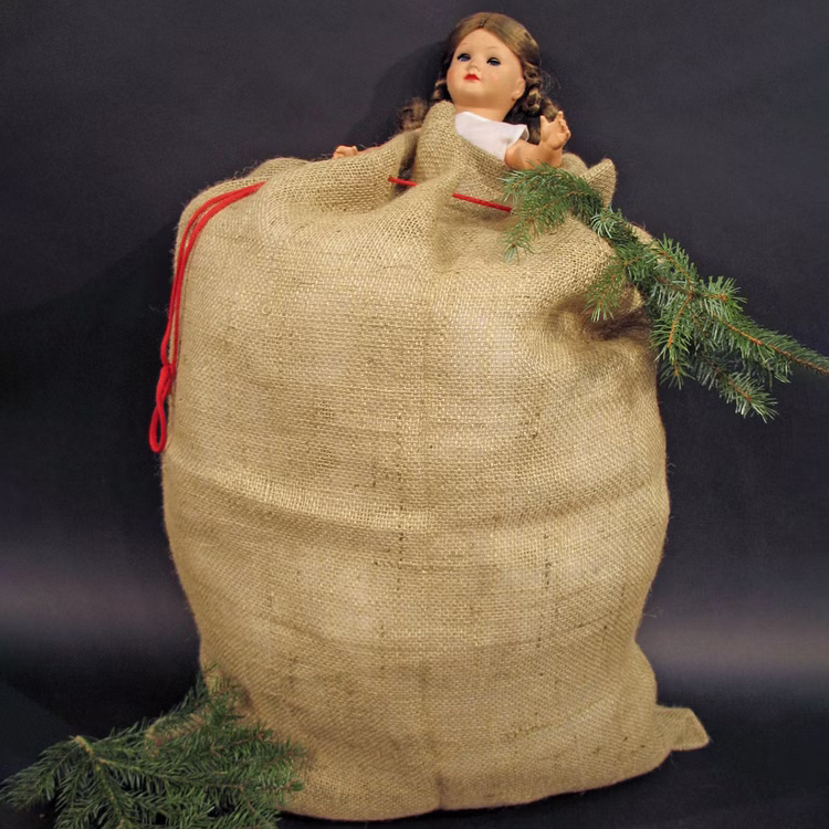 Weihnachtsmann-Sack 90 x 60 cm unbedruckt Jutesack für Geschenke Weihnachten Weihnachtssack Jutebeutel Geschenkesack Deko Advent Weihnachtsmann-Sack 90 x 60 cm unbedruckt Jutesack für Geschenke Weihnachten Weihnachtssack Jutebeutel Geschenkesack Deko Advent