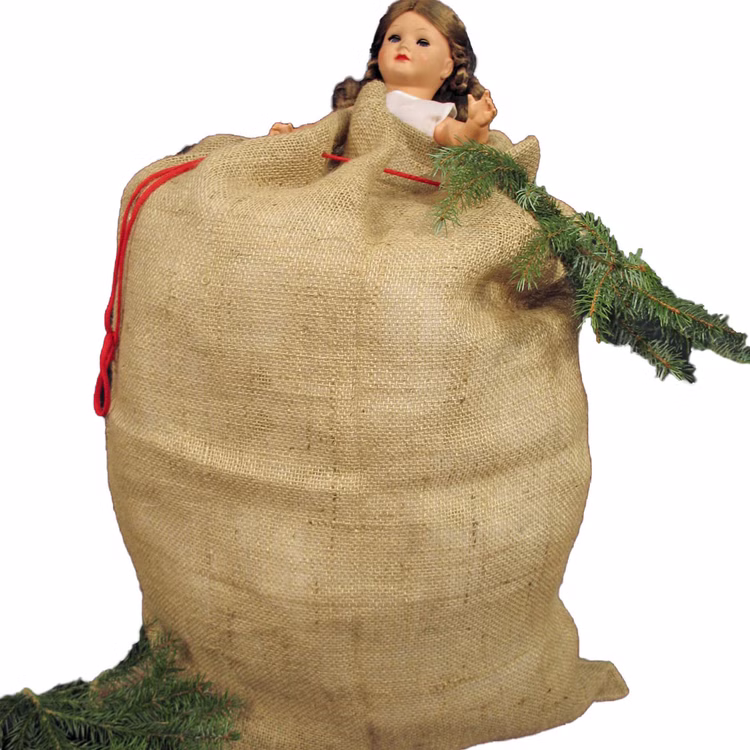 Weihnachtsmann-Sack 90 x 60 cm unbedruckt Jutesack für Geschenke Weihnachten Weihnachtssack Jutebeutel Geschenkesack Deko Advent Weihnachtsmann-Sack 90 x 60 cm unbedruckt Jutesack für Geschenke Weihnachten Weihnachtssack Jutebeutel Geschenkesack Deko Advent