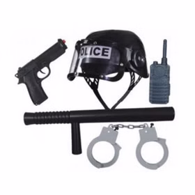 Polizei Set Ausrüstung Kinder Spielzeug Faschingszubehör Polizei Set Ausrüstung Kinder Spielzeug Faschingszubehör