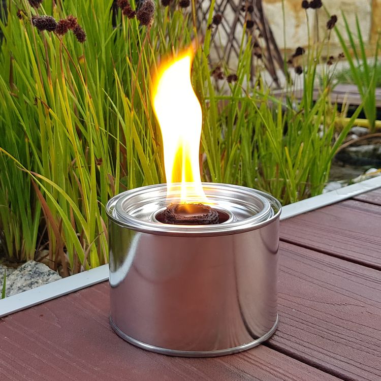 10 Fackeltöpfe Outdoor Kerzen Partyfeuer 5 Stunden Brennzeit Fackeltopf Gartenparty Gartenfeuer