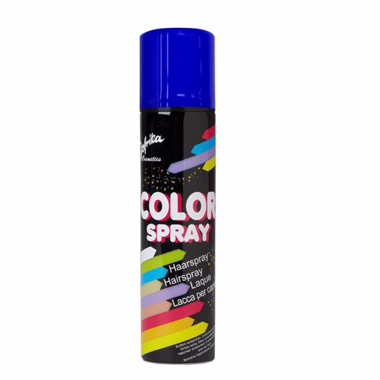 Haarspray blau 100 ml Sprühdose Kostüm-Zubehör Fasching Karneval Mottoparty Neon-Party Sommer-Festival Haarspray blau 100 ml Sprühdose Kostüm-Zubehör Fasching Karneval Mottoparty Neon-Party Sommer-Festival