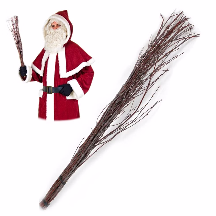 Weihnachtsmannrute Nikolausrute 50 cm Weihnachten Reisigrute Kostüm-Zubehör Weihnachtsmann Nikolaus Weihnachtsmannrute Nikolausrute 50 cm Weihnachten Reisigrute Kostüm-Zubehör Weihnachtsmann Nikolaus